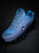 Nike Shox TL - 12 Molas Azul/Branco/Rosa/Preto