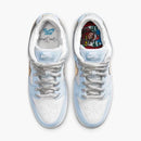 Nike dunk low SB ''Clean silver''