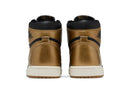 Air Jordan 1 High Og Black Metallic Gold Preto